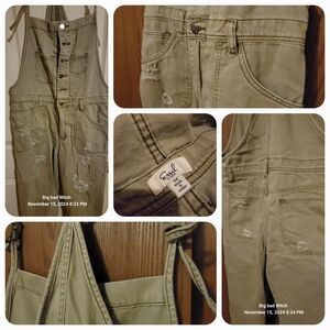 Easel denim jumpsuit